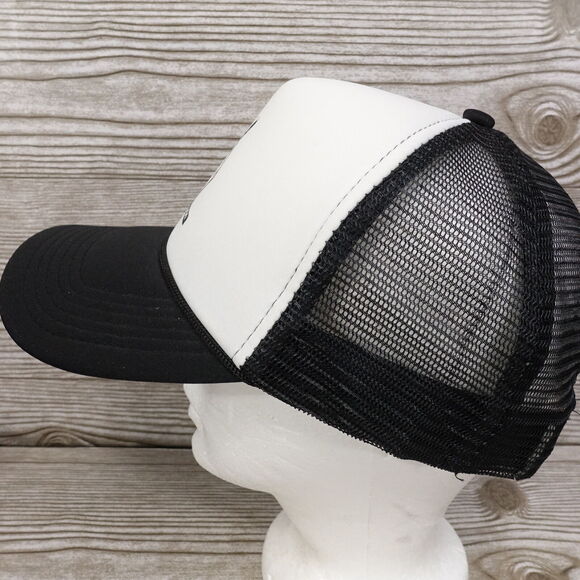 CAPTAIN MORGAN SMIRNOFF CROWN ROYAL HOCKEY BLACK WHITE SNAPBACK TRUCKER HAT CAP - Picture 4 of 8